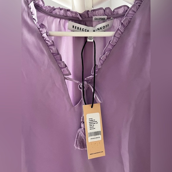 Rebecca Minkoff flowy top - Picture 3 of 3